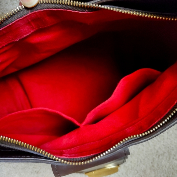 Louis Vuitton Damier Ebene Sistina MM Handbag +LV BOX/DUSTBAG  👜🌟🌟 - Picture 10 of 11